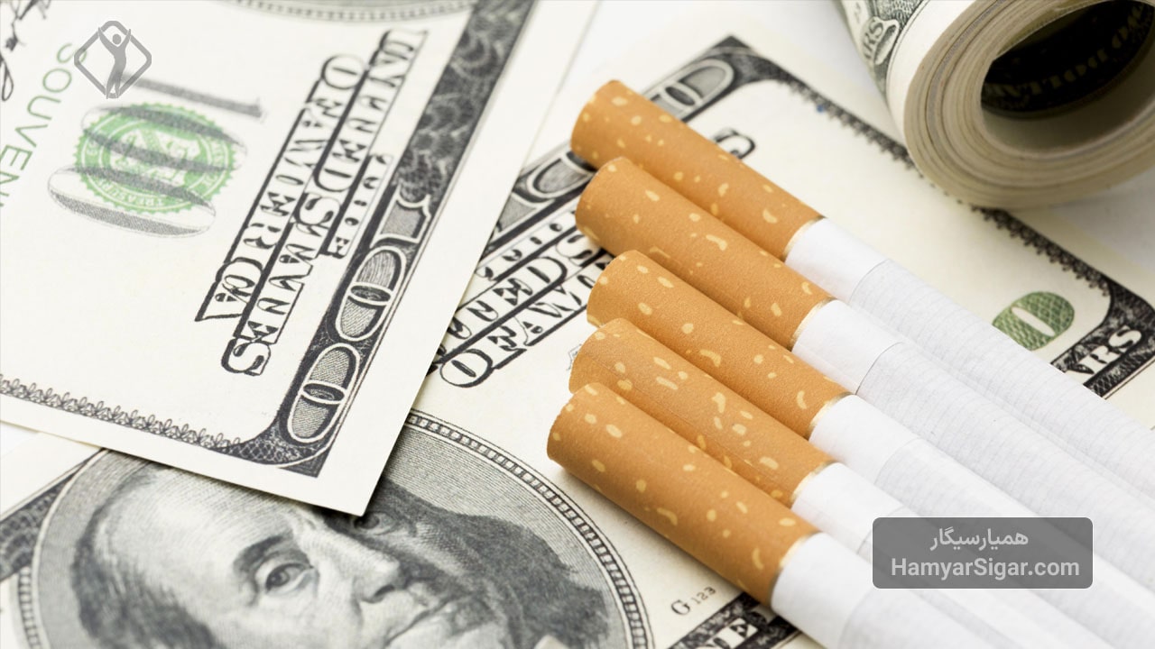 هزینه پول ماهانه افراد سیگاری
